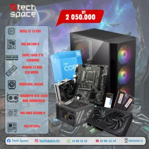 INTEL I3 12100 | RTX 5050 | 16GB RAM | 512GB