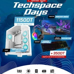Full Setup – Techspace Days Edition | Ryzen 5 5600GT | Vega 7 | 16GB DDR4 | 512GB SSD