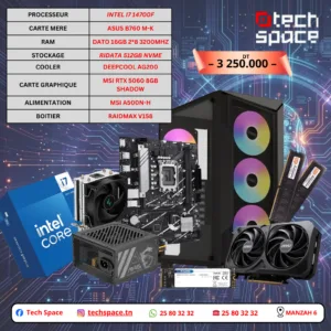 INTEL I7 14700F | RTX 5060 | 16GB RAM | 512GB