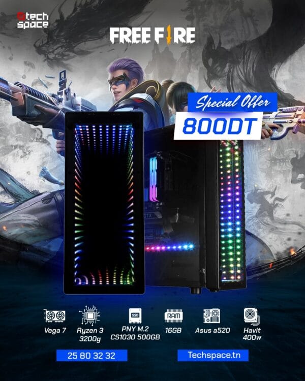 PC GAMER AMD Ryzen 3 3200G | Vega 7 | 16GB DDR4 | 500GB SSD