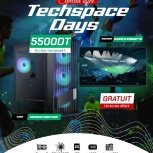 Full Setup – Techspace Days Edition | Ryzen 7 8700F | RTX 5070Ti | 16GB DDR5 | 1TB SSD