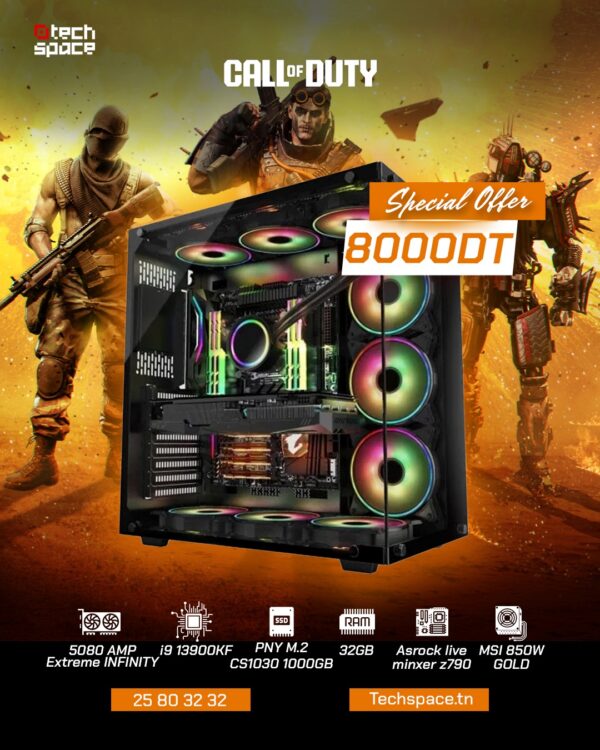PC-Intel | Intel Core i9 13900KF | RTX 5080 AMP Extreme INFINITY | 32GB DDR4 | 1TB SSD