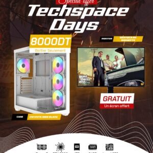 Full Setup – Techspace Days Edition | Ryzen 7 7800X3D | RTX 5080 | 64GB DDR5 | 1TB SSD