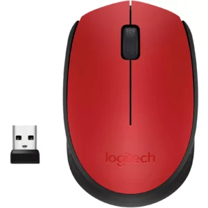 Logitech M171 Wireless Mouse (Rouge)