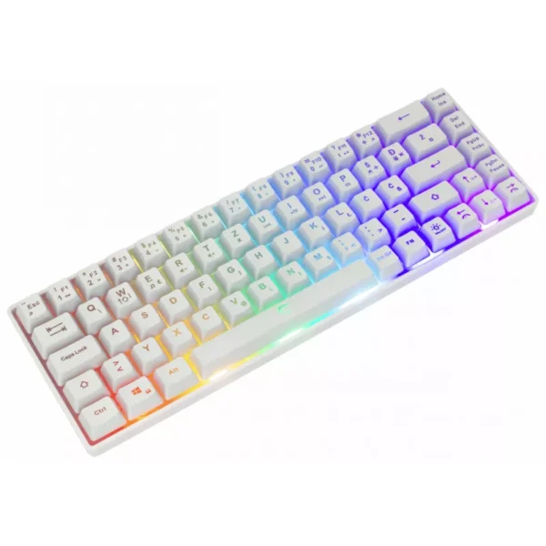 CLAVIER GAMER WHITE SHARK RONIN BLANC ( GK-2201WHI )
