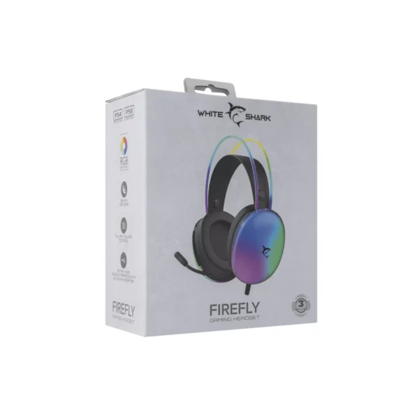 WHITE SHARK CASQUE FIREFLY BLACK