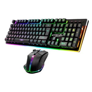 Spirit Of Gamer MK600 Combo 2en1 RGB Wireless - Black