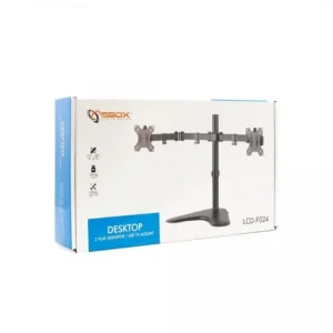 SUPPORT DE BUREAU POUR 2 moniteurs LCD-13“ – 27“ / 33 (LCD-F024)