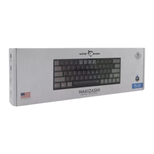 White Shark Wakizashi Mechanical Black Gaming Keybaord | BlueSwitch