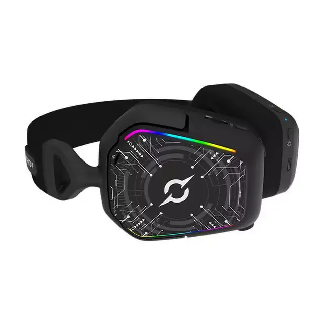 Casque Gamer Sans Fil AQIRYS ALNAIR stéréo 3D -Noir – Image 2