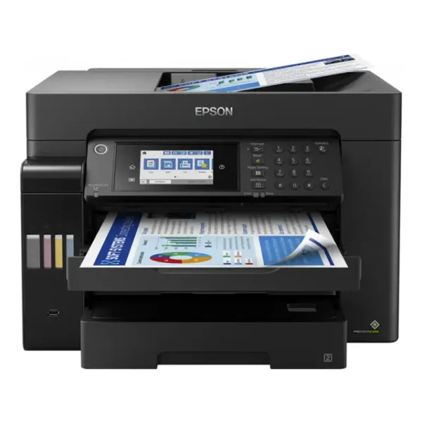 IMPRIMANTE À RÉSERVOIR INTÉGRÉ MULTIFONCTIONS 4 EN 1 EPSON ECOTANK L15160 A3+ WiFi – Image 2