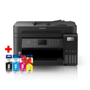 l'Imprimante Epson EcoTank L6270 A4 + 4 Bouteilles D'encre incluses WIFI