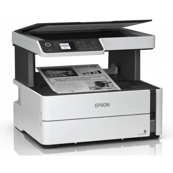 Imprimante Multifonctions Epson EcoTank ET-M2170 + 2 Bouteilles D'encre Wifi – Image 2