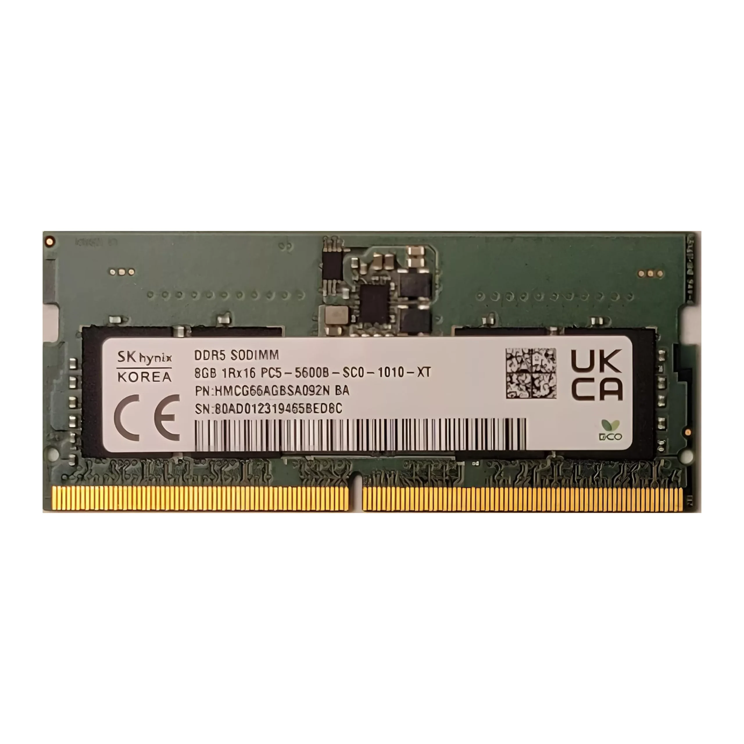 SKhynx 8GB (1x8Go) DDR5 5600MHZ PCP