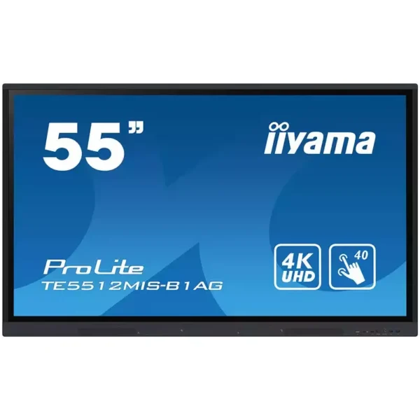 Ecran Interactif IIYAMA ProLite, UHD 4K Tactile 55" | 8Ms