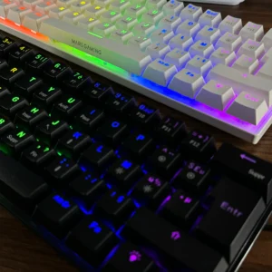 CLAVIER MARS GAMING MK60, BLACK, MECHANICAL 60%, RED Switch QUERTY