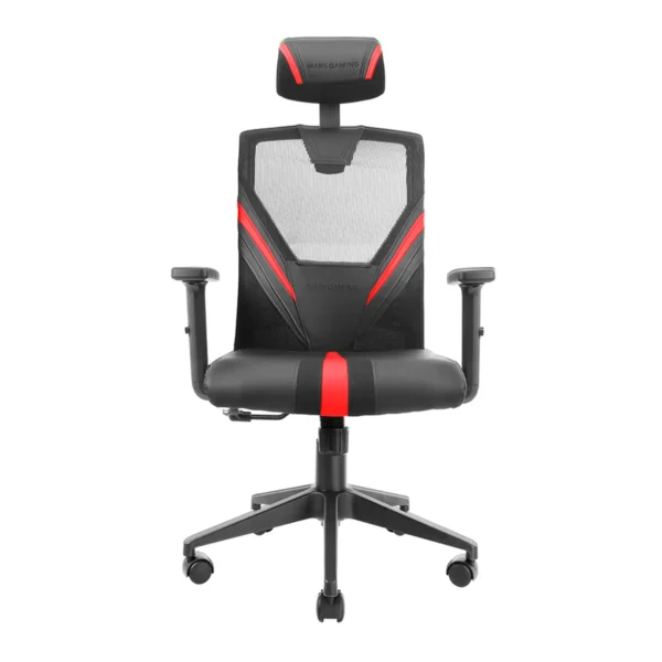 CHAISE MARS GAMING MGC-ERGO MGCERGOB RED + With any custom build