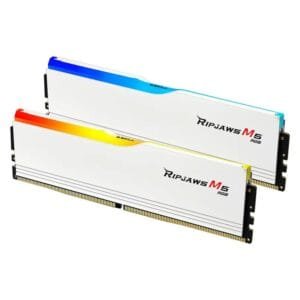 G.Skill Ripjaws M5 RGB 48 Go (2 x 24 Go) DDR5 5200 MHz CL40 - BLANC