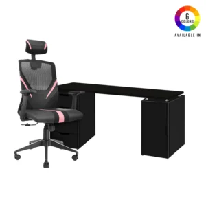 Pack Bureau Pc V1 [150x70] X CHAISE MARS GAMING MGC-ERGO PINK