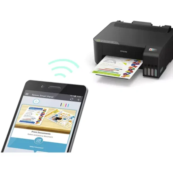IMPRIMANTE EPSON ECOTANK L1250 + 5 Bouteilles d'encre sont incluses WIFI – Image 2