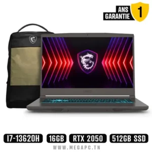 Msi Thin 15 B13UCX FHD | Intel Core i7-13620H | RTX 2050 | 16 Go | 512 SSD