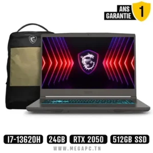 Msi Thin 15 B13UCX FHD | Intel Core i7-13620H | RTX 2050 | 24 Go | 512 SSD
