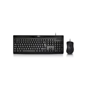 ENSEMBLE CLAVIER & SOURIS ADVANCE FILAIRE CLS-197U - NOIR