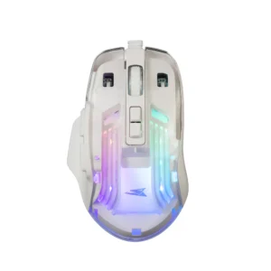 SOURIS GAMING BARACUDA ANGLERFISH - WHITE