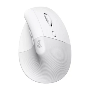 Logitech Lift Vertical Ergonomic Mouse - OFFWHITE / PALE GREY - 2.4GHZ/BT