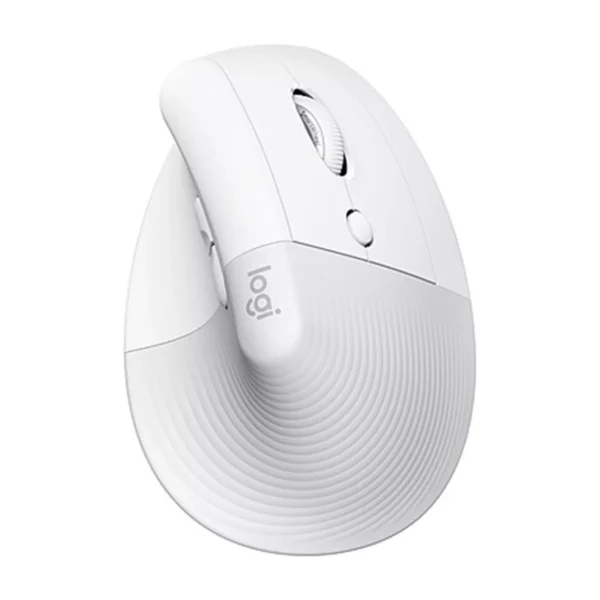 Logitech Lift Vertical Ergonomic  Mouse - OFFWHITE / PALE GREY - 2.4GHZ/BT
