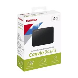 Disque Dur Externe Toshiba Canvio Basics 4 TB Noir
