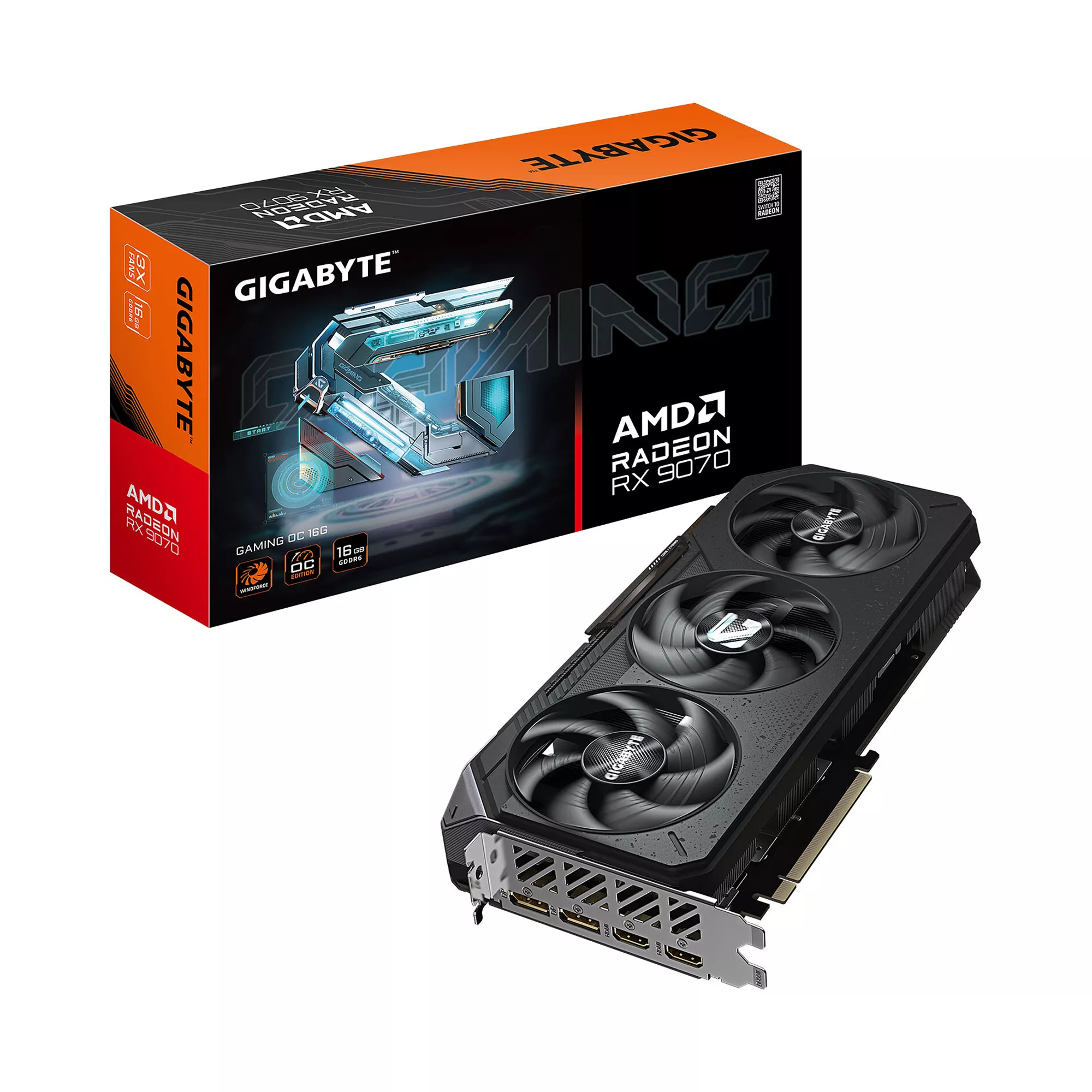 Gigabyte Radeon RX 9070 GAMING OC 16G