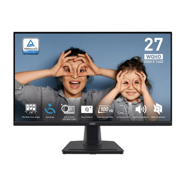 MSI PRO MP275Q 27" IPS 2K 1ms | WQHD | 100Hz