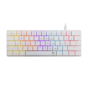 CLAVIER WHITE SHARK NAGAMAKI WHITE US - RED SWITCHES