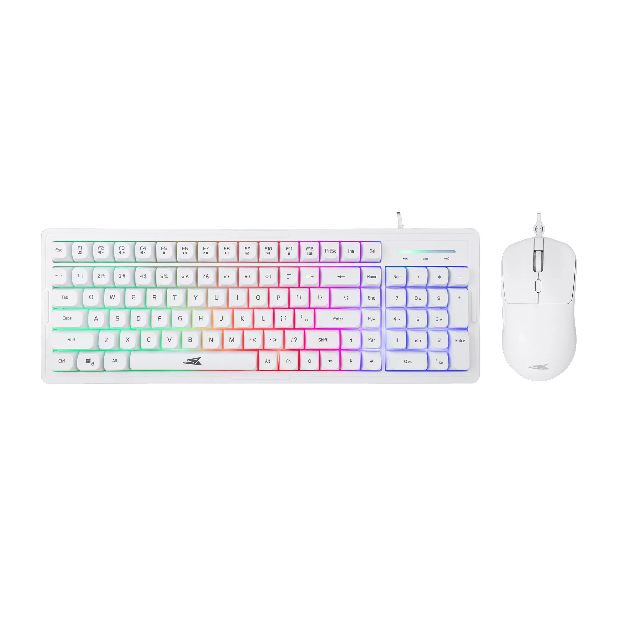 Barrcuda Combo ORCA White | Clavier + Souris