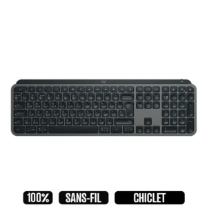 Clavier Logitech MX Keys S (Noir) sans fil Bluetooth