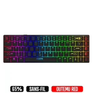 CLAVIER AQIRYS MIRA Noir Wireless
