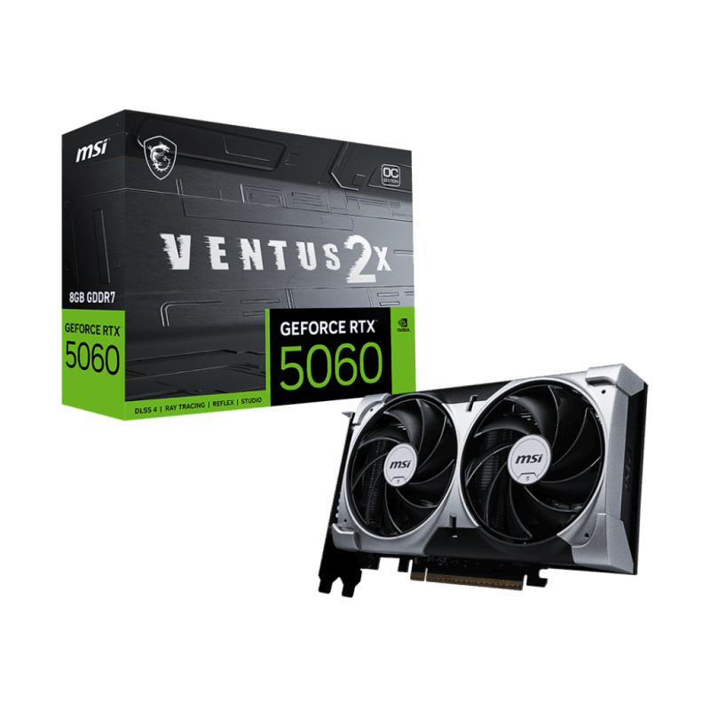 MSI GeForce RTX 5060 8G VENTUS 2X OC