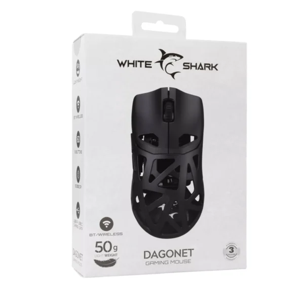 Souris DAGONET BLACK | Wireless