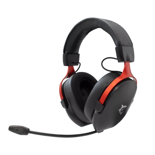 Casque White Shark Fox Black / Red