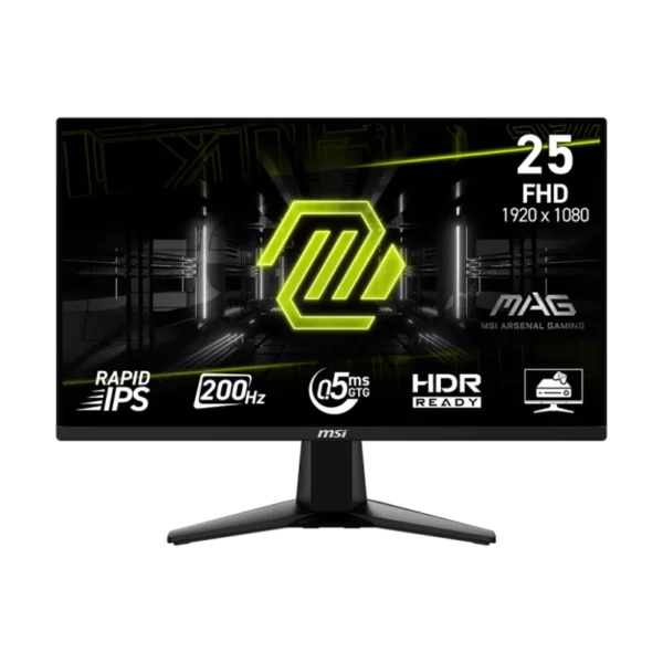 MSI MAG 255F E20 25'' | FHD IPS RAPID | 200 Hz | 0.5 ms