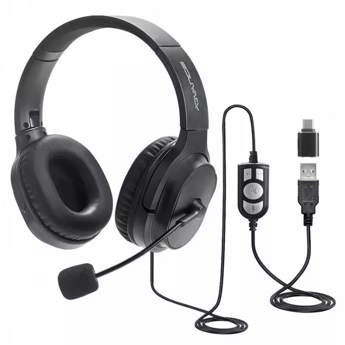 Micro Casque Filaire ADVANCE SmartPhonics 550 Noir