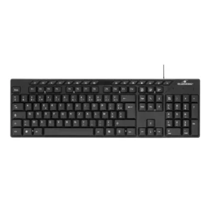 Clavier filaire Bluestork Media Office 15 | USB | Noir | KB-MEDIA-OFF/FR
