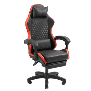 Chaise Mars Gaming MGCXBR / MGC-X TISSU Ergonomique | Noir / Rouge
