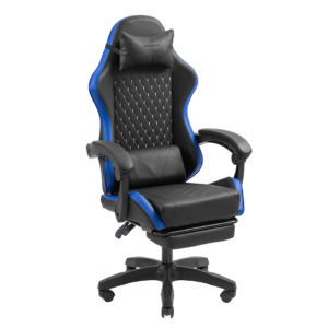 Chaise Mars Gaming MGCXBBL / MGC-X TISSU Ergonomique | Noir / Bleu