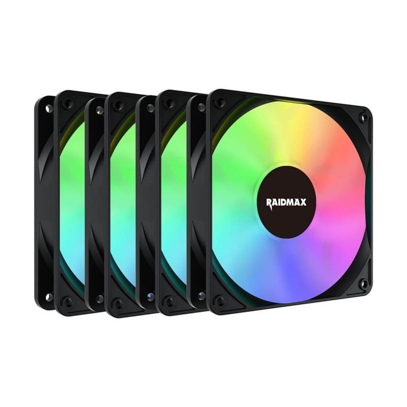 Ventilateur de Refroidissement X-AIR 120mm | Pack X4 | Noir