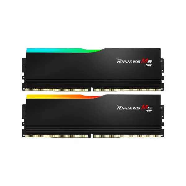 G.skill Ripjaws M5 RGB 32Go (2x16Go) DDR5 6000MHz - CL36 - Intel XMP - Black