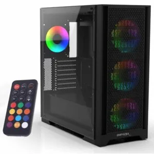 Boîtier INCA EMG-17XB – Moyen Tour Noir