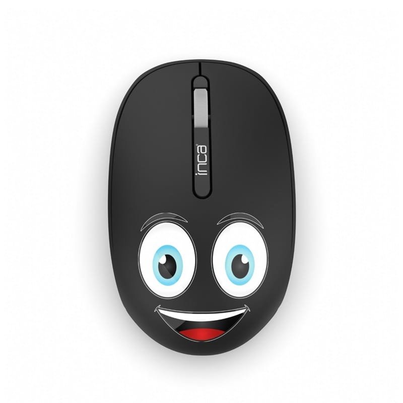 Souris Sans Fil INCA IWM-245RS | 1200 DPI | 4 Boutons | Design Noir