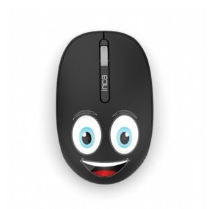 Souris Sans Fil INCA IWM-245RS | 1200 DPI | 4 Boutons | Design Noir